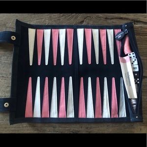 Vineyard Vines backgammon set Prep